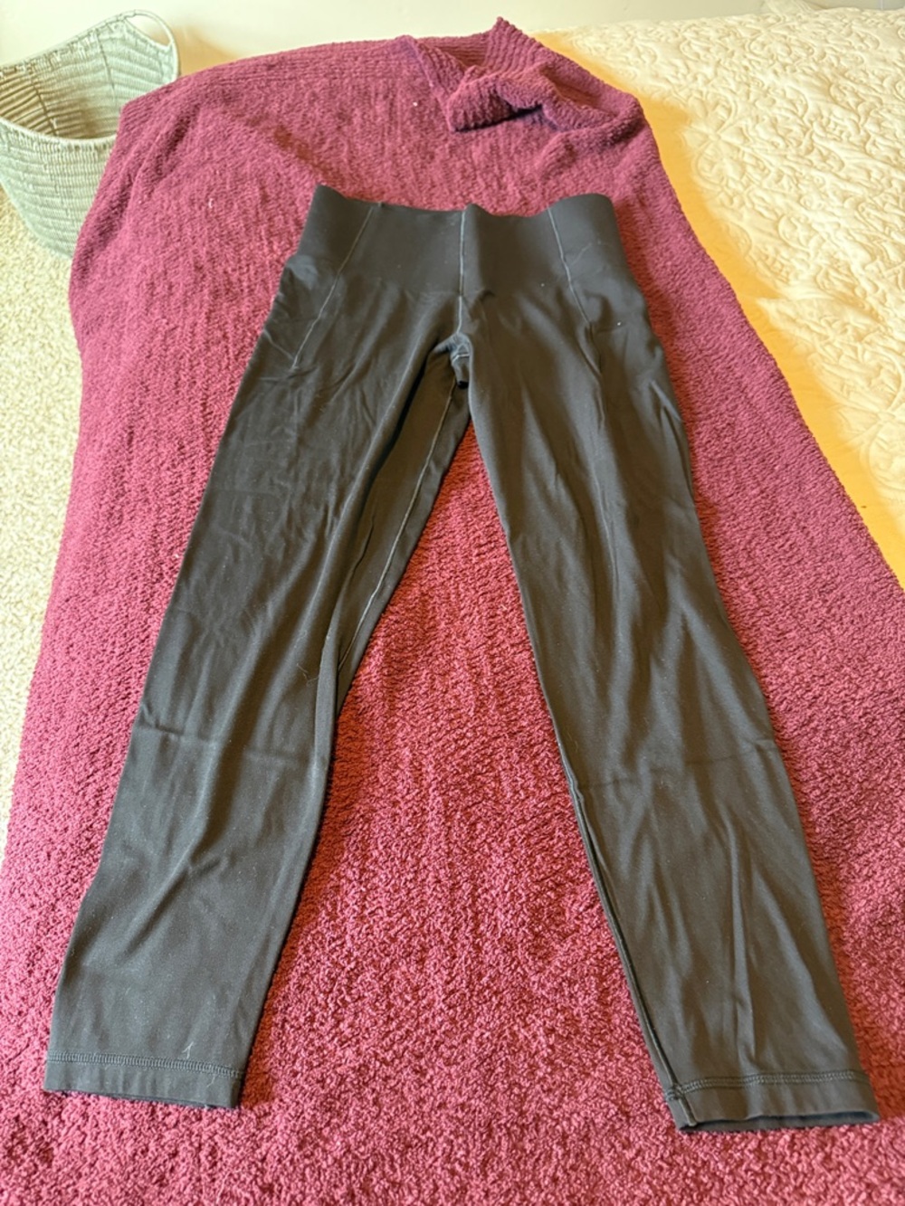 aerie Black High-Waist leggings